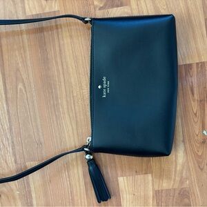 Kate Spade Ivy Street Amy Black Leather Shoulder Bag